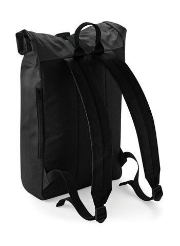 Bag Base Tarp Roll Top Backpack, Black, One Size bedrucken, Art.-Nr. 070291010
