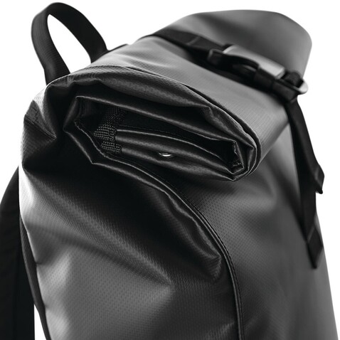 Bag Base Tarp Roll Top Backpack, Black, One Size bedrucken, Art.-Nr. 070291010
