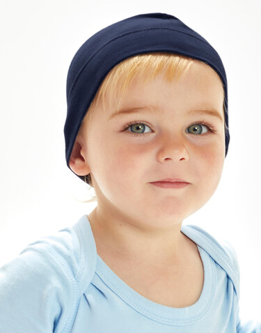BabyBugz Baby Hat, Black, One Size bedrucken, Art.-Nr. 072471010