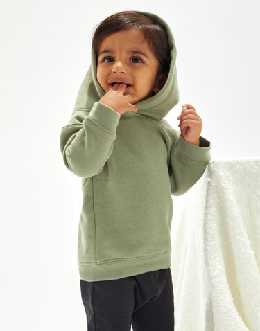 BabyBugz Baby Essential Hoodie, Natural, 18-24 bedrucken, Art.-Nr. 073470075