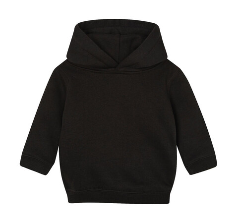 BabyBugz Baby Essential Hoodie, Black, 6-12 bedrucken, Art.-Nr. 073471013