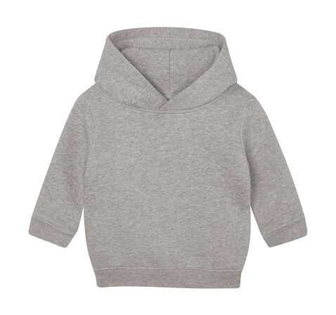 BabyBugz Baby Essential Hoodie, Heather Grey Melange, 18-24 bedrucken, Art.-Nr. 073471265 BabyBugz Baby Essential Hoodie, Heather Grey Melange, 18-24 bedrucken, Art.-Nr. 073471265