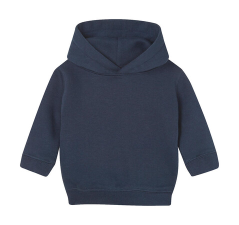 BabyBugz Baby Essential Hoodie, Navy, 12-18 bedrucken, Art.-Nr. 073472004