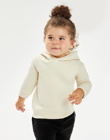 BabyBugz Baby Essential Hoodie, Black, 6-12 bedrucken, Art.-Nr. 073471013