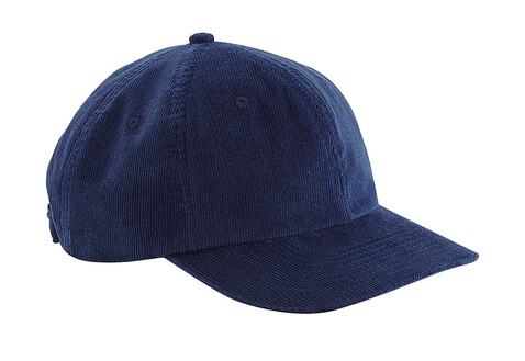 Beechfield Heritage Cord Cap, Oxford Navy, One Size bedrucken, Art.-Nr. 073692040