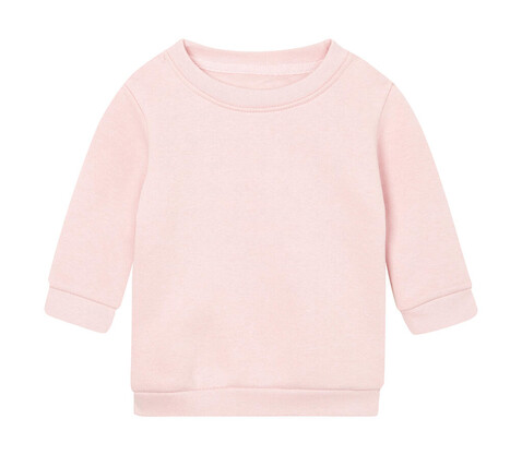 BabyBugz Baby Essential Sweatshirt, Soft Pink, 18-24 bedrucken, Art.-Nr. 074474265