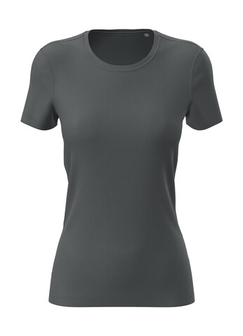 Stedman Sports-T Women, Slate Grey, XL bedrucken, Art.-Nr. 076051226