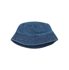 BabyBugz Baby Denim Bucket Hat, Denim Blue, 1-2 bedrucken, Art.-Nr. 079473080