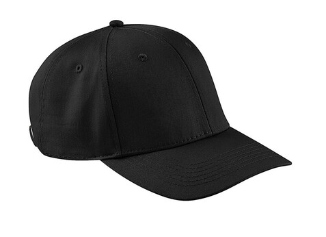 Beechfield Urbanwear 6 Panel Cap, Black, One Size bedrucken, Art.-Nr. 079691010