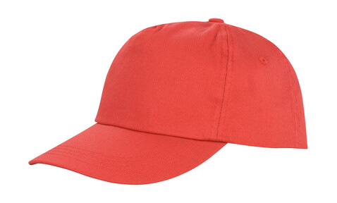 Result Caps Houston 5-Panel Printers Cap, Red, One Size bedrucken, Art.-Nr. 080344000