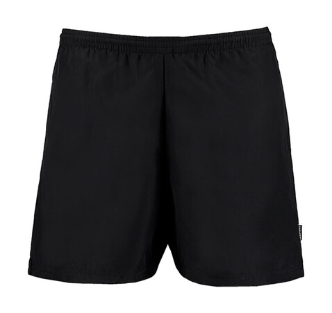 Kustom Kit Classic Fit Plain Short, Black, L bedrucken, Art.-Nr. 081111015