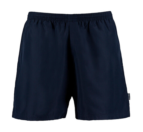 Kustom Kit Classic Fit Plain Short, Navy, M bedrucken, Art.-Nr. 081112004