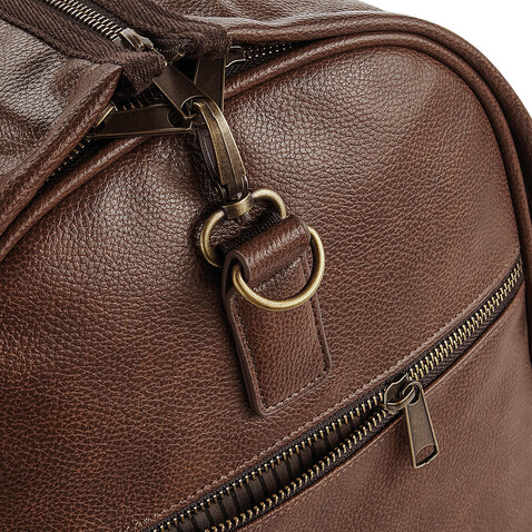 Quadra NuHide™ Garment Weekender, Tan, One Size bedrucken, Art.-Nr. 082307170