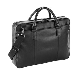 Quadra NuHide™ Slimline Laptop Brief, Black, One Size bedrucken, Art.-Nr. 083301010 Quadra NuHide™ Slimline Laptop Brief, Black, One Size bedrucken, Art.-Nr. 083301010