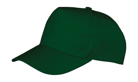 Result Caps Boston 5-Panel Printers Cap, Bottle Green, One Size bedrucken, Art.-Nr. 084345400