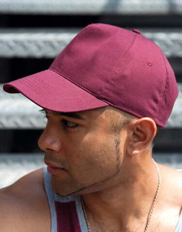Result Caps Boston 5-Panel Printers Cap, Red, One Size bedrucken, Art.-Nr. 084344000