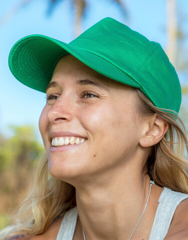 Result Caps Boston 5-Panel Printers Cap, Apple Green, One Size bedrucken, Art.-Nr. 084345220