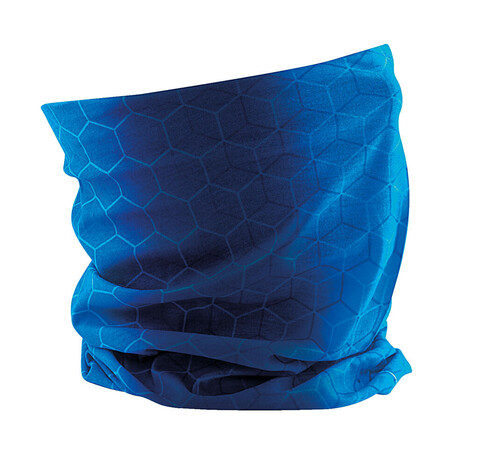 Beechfield Morf™ Geometric, Geo Blue, One Size bedrucken, Art.-Nr. 085693090
