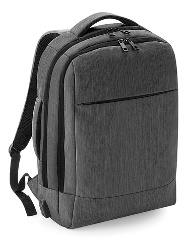 Quadra Q-Tech Charge Convertible Backpack, Granite Marl, One Size bedrucken, Art.-Nr. 088301100