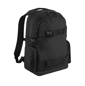Bag Base Old School Boardpack, Black, One Size bedrucken, Art.-Nr. 089291010