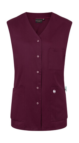 Karlowsky Sleeveless Ladies` Tunic Essential, Sage, 48 bedrucken, Art.-Nr. 089675037
