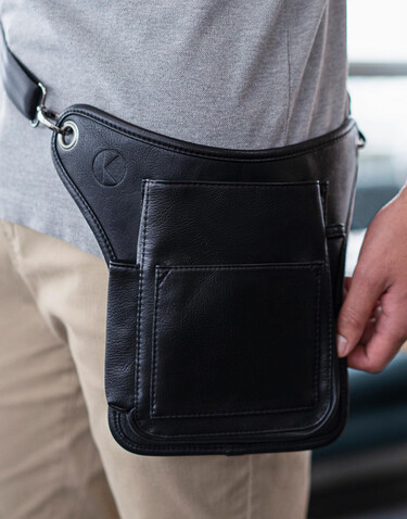 Karlowsky High-Capacity Waiters` Holster, Black, One Size bedrucken, Art.-Nr. 091671010