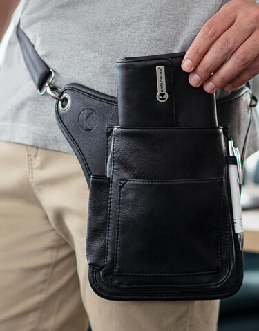 Karlowsky High-Capacity Waiters` Holster, Black, One Size bedrucken, Art.-Nr. 091671010