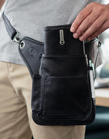 Karlowsky Waiter`s Wallet with Press Stud, Black, One Size bedrucken, Art.-Nr. 093671010 Karlowsky Waiter`s Wallet with Press Stud, Black, One Size bedrucken, Art.-Nr. 093671010