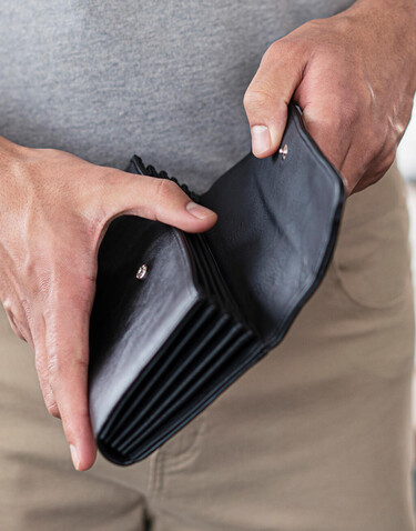 Karlowsky Waiter`s Wallet with Press Stud, Black, One Size bedrucken, Art.-Nr. 093671010 Karlowsky Waiter`s Wallet with Press Stud, Black, One Size bedrucken, Art.-Nr. 093671010