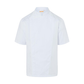 Karlowsky Short-Sleeve Chef Jacket Modern-Look, White, 46 (S) bedrucken, Art.-Nr. 097670000