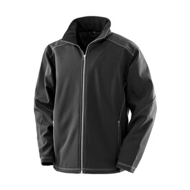 Result Men`s Treble Stitch Softshell, Black, S bedrucken, Art.-Nr. 098331013 Result Men`s Treble Stitch Softshell, Black, S bedrucken, Art.-Nr. 098331013