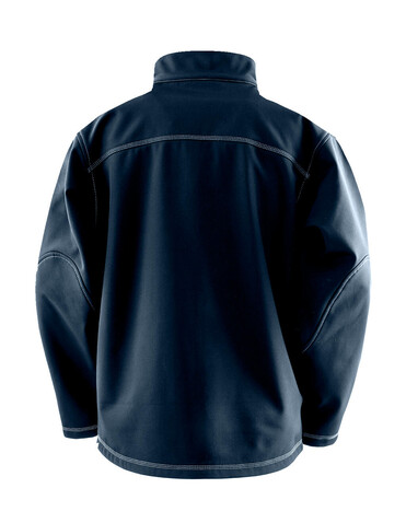 Result Men`s Treble Stitch Softshell, Navy, 3XL bedrucken, Art.-Nr. 098332008