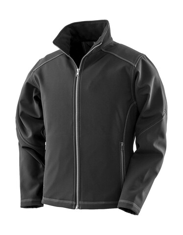 Result Women`s Treble Stitch Softshell, Black, XS bedrucken, Art.-Nr. 099331012