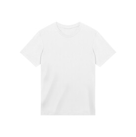 True Blanks Mens Regular Tee, White, XS bedrucken, Art.-Nr. 100410002