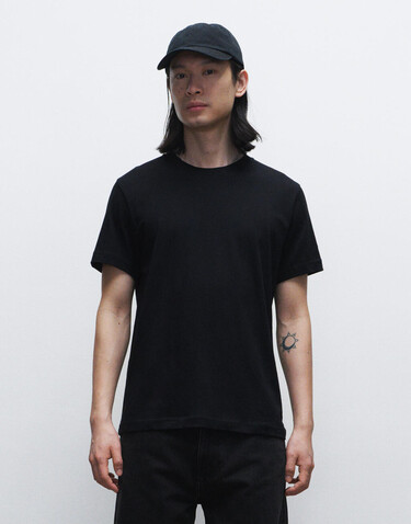 True Blanks Mens Regular Tee, Black, XL bedrucken, Art.-Nr. 100411016