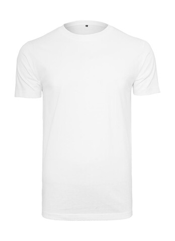 Build Your Brand T-Shirt Round Neck, White, XS bedrucken, Art.-Nr. 101390000