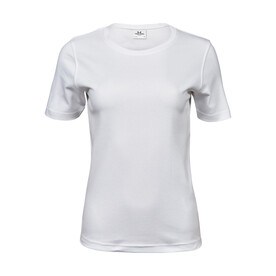 Tee Jays Ladies` Interlock T-Shirt, White, S bedrucken, Art.-Nr. 101540003 Tee Jays Ladies` Interlock T-Shirt, White, S bedrucken, Art.-Nr. 101540003
