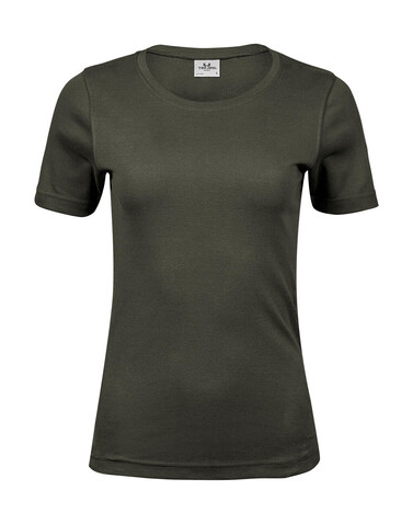 Tee Jays Ladies` Interlock T-Shirt, Deep Green, 3XL bedrucken, Art.-Nr. 101545108 Tee Jays Ladies` Interlock T-Shirt, Deep Green, 3XL bedrucken, Art.-Nr. 101545108