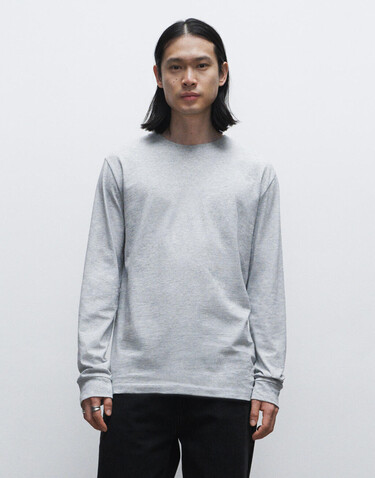 True Blanks Mens Regular Long Sleeve Tee, White, XS bedrucken, Art.-Nr. 102410002 True Blanks Mens Regular Long Sleeve Tee, White, XS bedrucken, Art.-Nr. 102410002