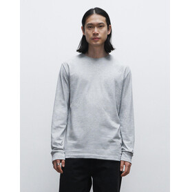 True Blanks Mens Regular Long Sleeve Tee, White, XS bedrucken, Art.-Nr. 102410002