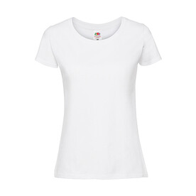 Fruit of the Loom Ladies` Iconic 195 Ringspun Premium T, White, XS bedrucken, Art.-Nr. 104010002 Fruit of the Loom Ladies` Iconic 195 Ringspun Premium T, White, XS bedrucken, Art.-Nr. 104010002