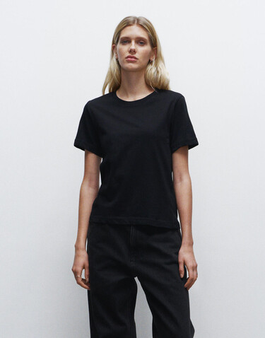 True Blanks Womens Regular Tee, White, XS bedrucken, Art.-Nr. 104410002