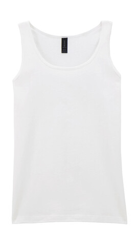 Gildan Softstyle Women`s Tank, White, S bedrucken, Art.-Nr. 106090003
