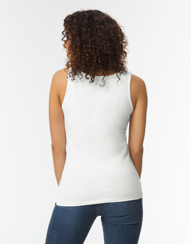 Gildan Softstyle Women`s Tank, White, S bedrucken, Art.-Nr. 106090003