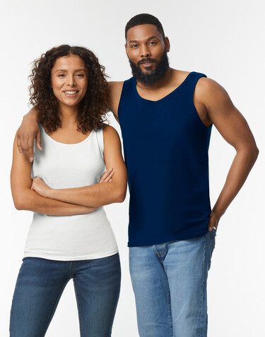 Gildan Softstyle Women`s Tank, Navy, 2XL bedrucken, Art.-Nr. 106092007