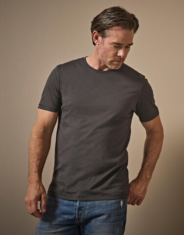 Tee Jays Luxury Tee, Dark Grey, 3XL bedrucken, Art.-Nr. 106541288