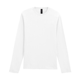 Gildan Softstyle Adult Long Sleeve T-Shirt, White, S bedrucken, Art.-Nr. 107090003 Gildan Softstyle Adult Long Sleeve T-Shirt, White, S bedrucken, Art.-Nr. 107090003