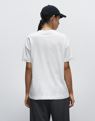 True Blanks Womens Oversized Tee, Off White, XS bedrucken, Art.-Nr. 107410012