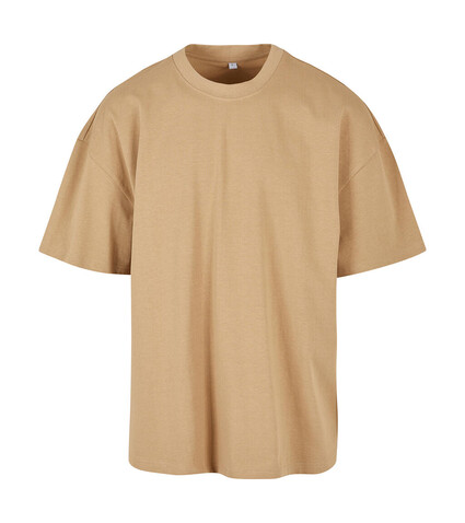 Build Your Brand Ultra Heavy Cotton Box Tee, Union Beige, M bedrucken, Art.-Nr. 108397162
