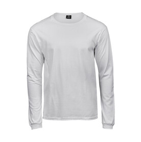 Tee Jays Long Sleeve Fashion Sof Tee, White, S bedrucken, Art.-Nr. 108540002